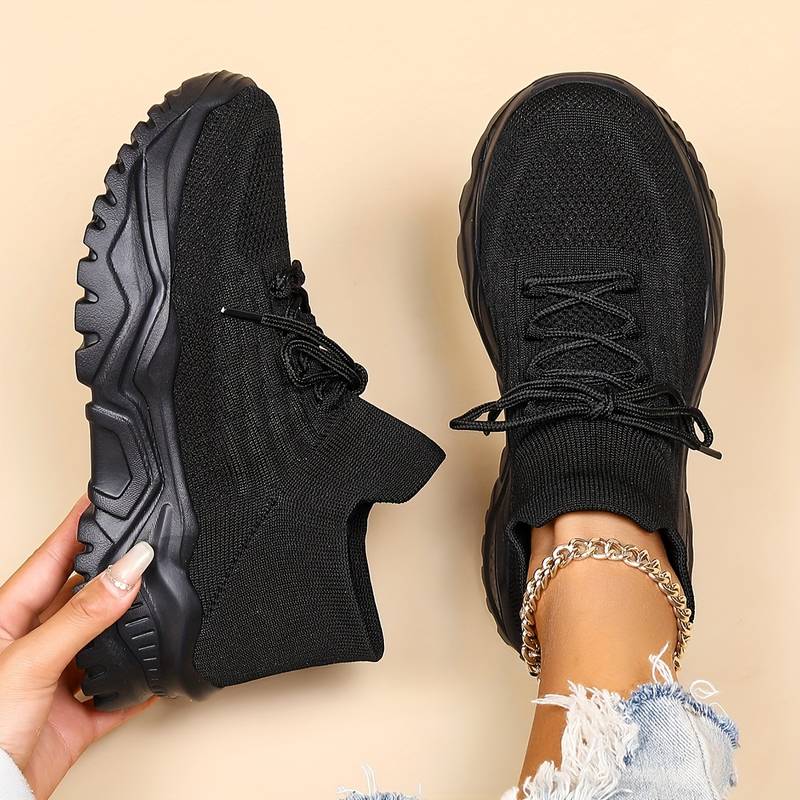 Zapatillas ortopédicas para mujer, elásticas, sin cordones, transpirables