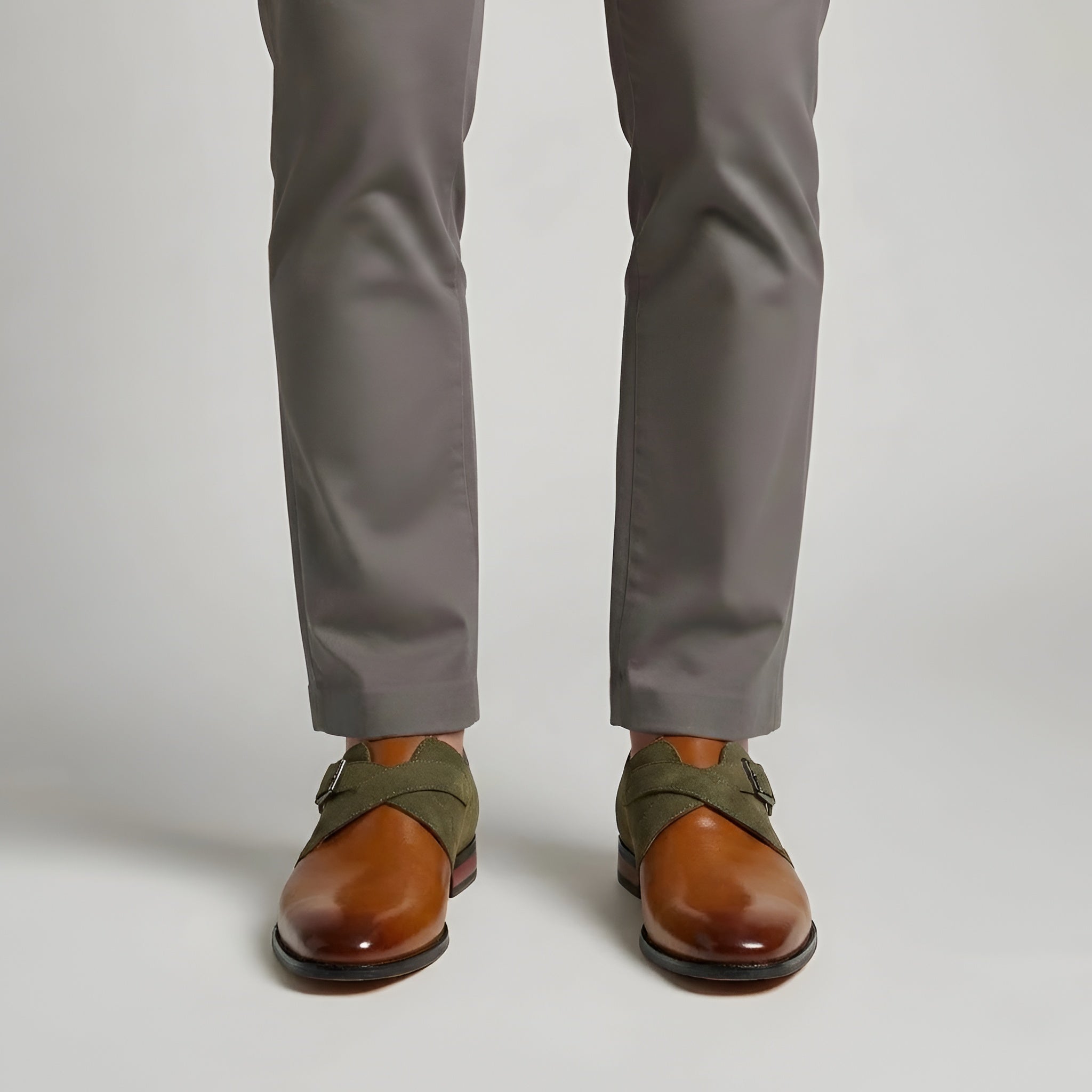Chaussures habillées à boucle pour homme en cuir synthétique, formelles et professionnelles