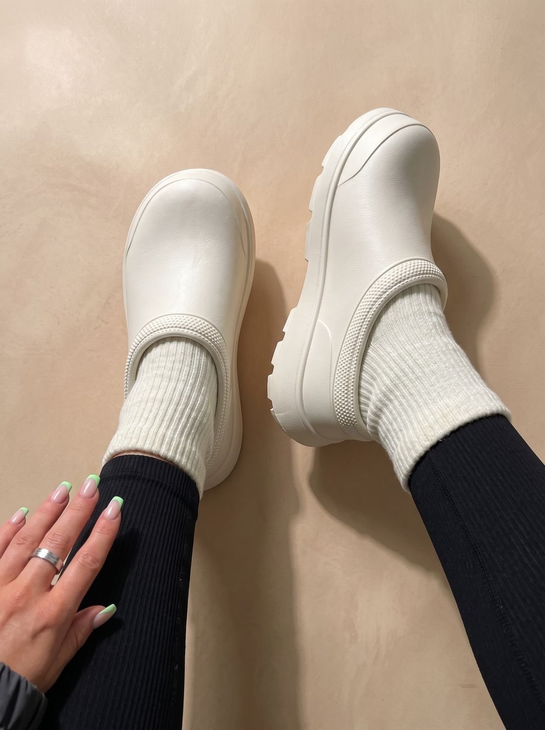 Snecși bărbătești tricotați, antiderapanți, fără șireturi – guler elastic, căptușeală moale și călduroasă
