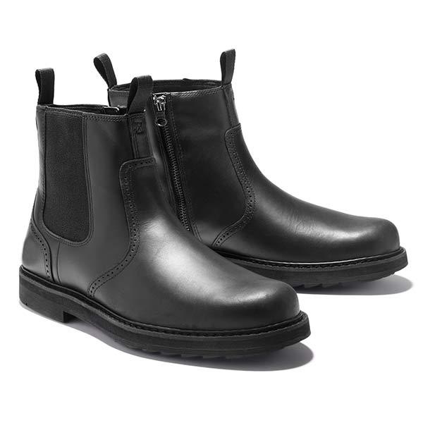 Stivaletti Chelsea da uomo confortevoli – suola in gomma sostenitiva, realizzati in pelle premium