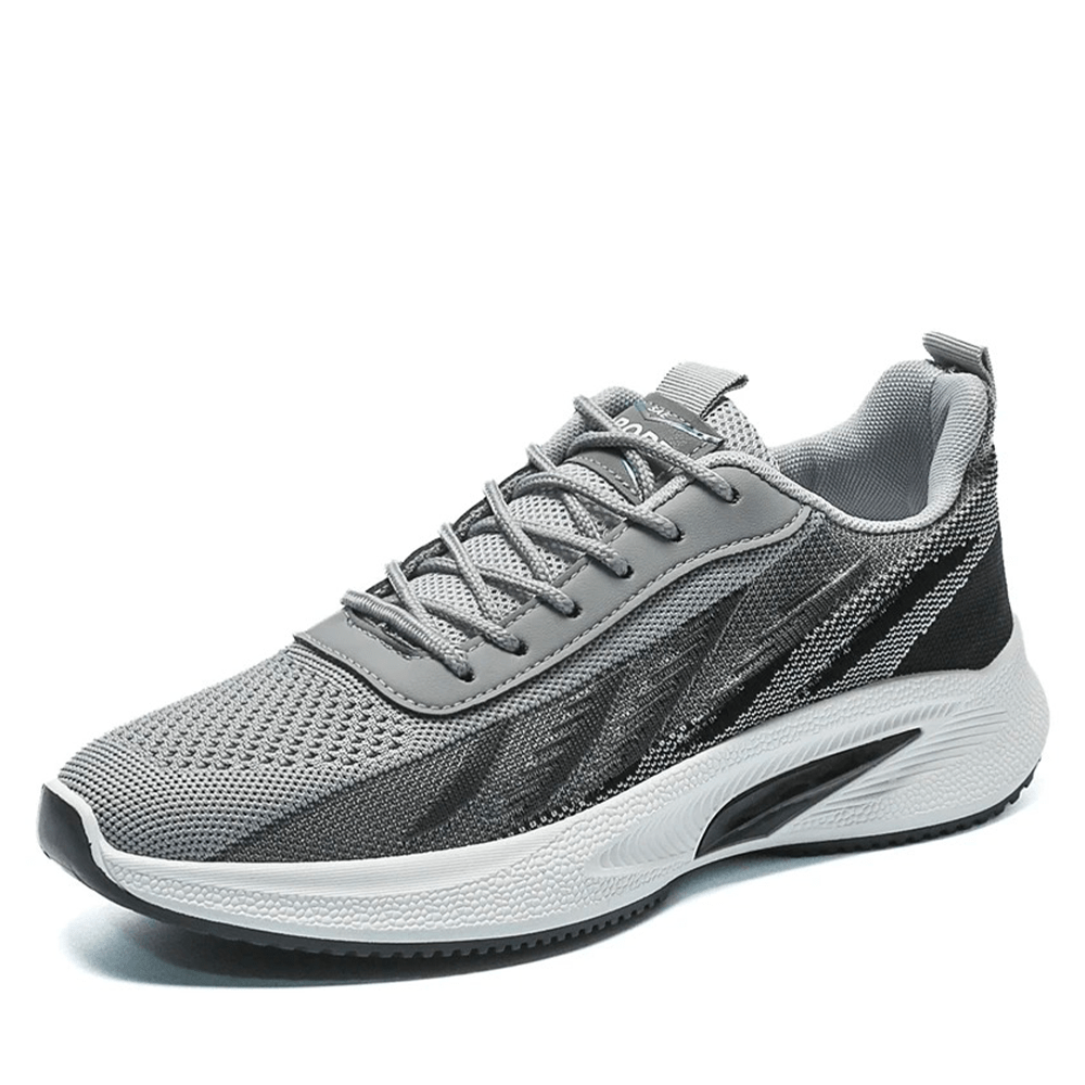 Men's Mesh Running Shoes Lightweight Breathable Air Cushion Sports Sneakers