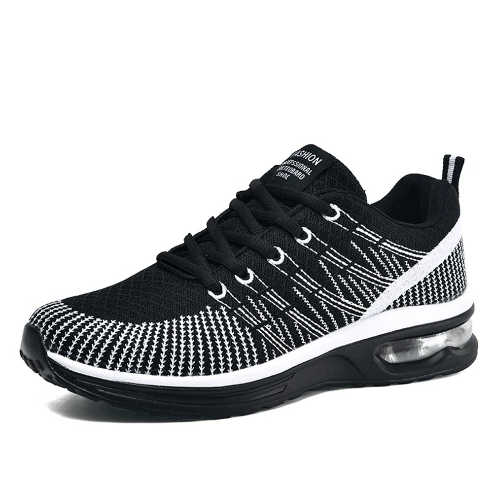 Women Mesh Running Shoes Lightweight Breathable Air Cushion Walking Sneakers