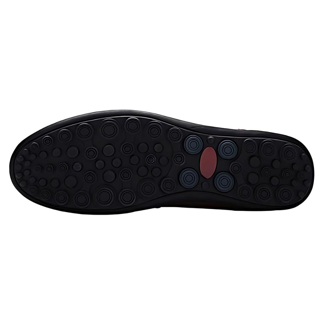 Pantofi bărbătești din piele naturală, loaferi, respirabili, slip-on, pentru condus