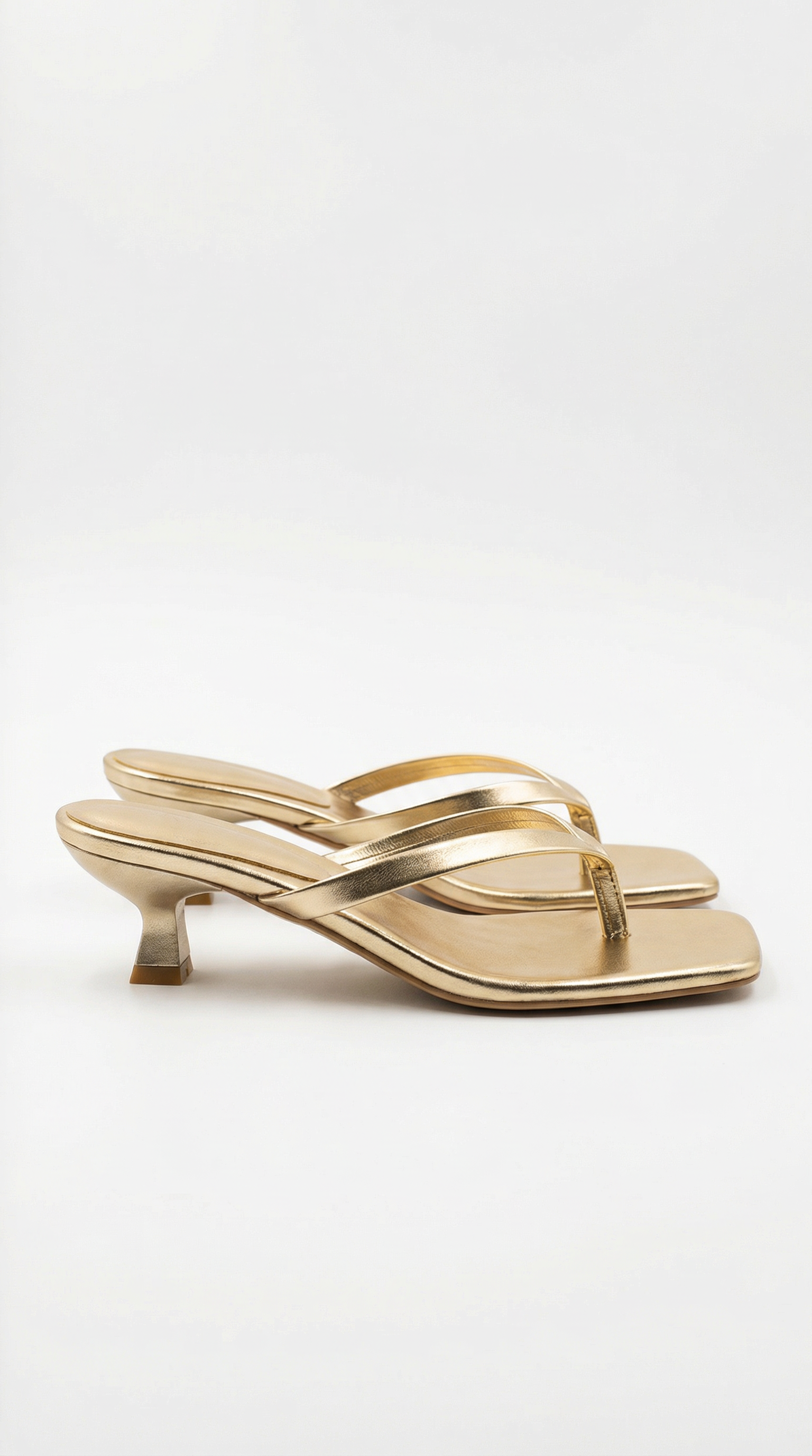 Sandalias de tacón kitten para mujer, con punta cuadrada, tipo chancla, mules elegantes sin cierre