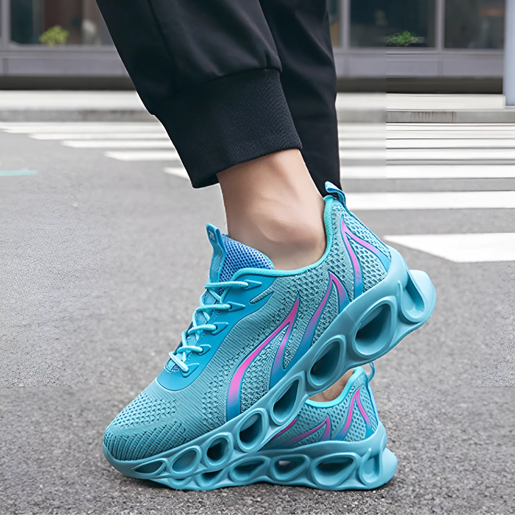 Unisex Casual Sneakers Lightweight Breathable Running Shoes Non-Slip Sports Trainers