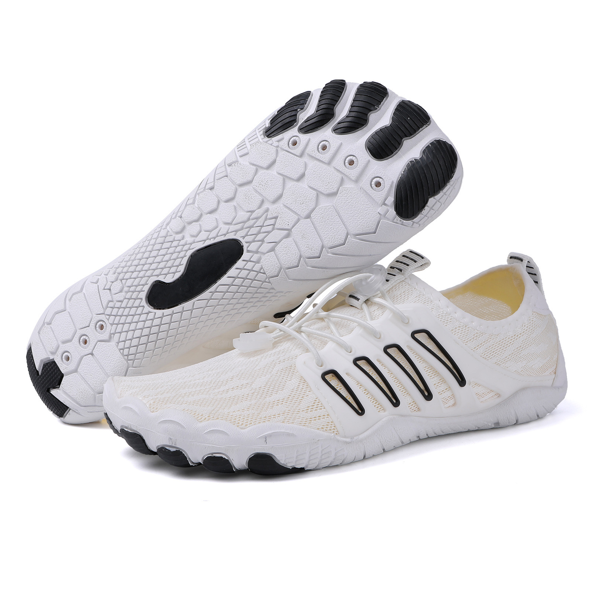 Unisex Barefoot Water Shoes Lightweight Quick-Dry Swimming Aqua Shoes Surf Pool
